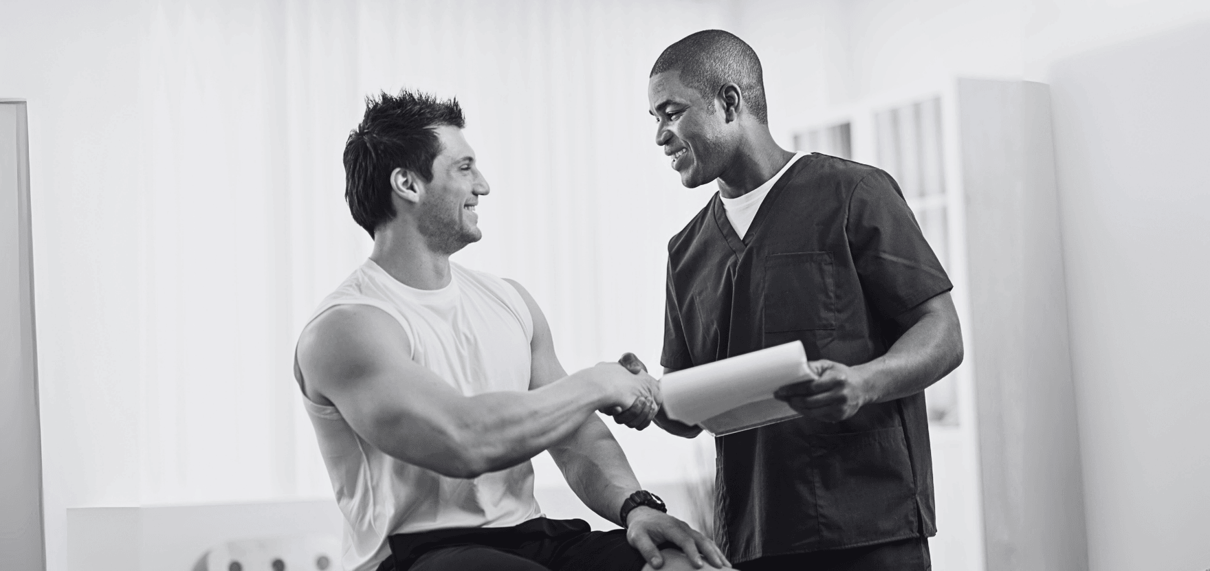 Patient getting medical treatment financed by a personal loan.