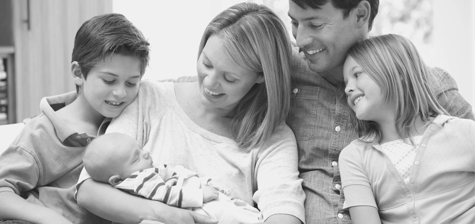 a military family welcomes a new baby into the family